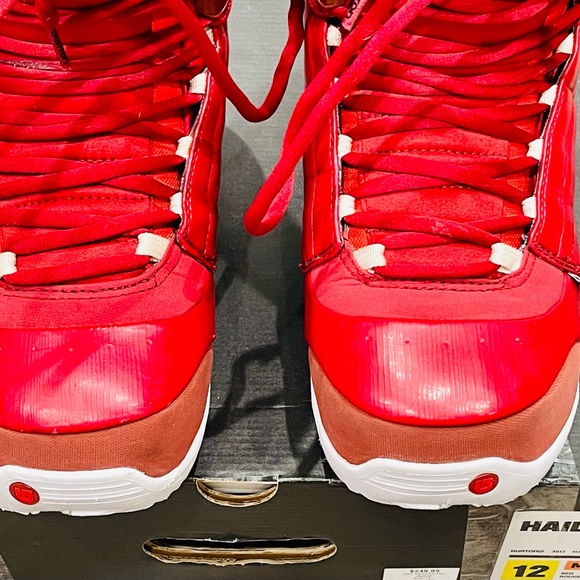 Burton HAIL-R Mens Snowboard Boots - Size 12 - RED - Minty. Fresh as 2012. - Picture 5 of 16